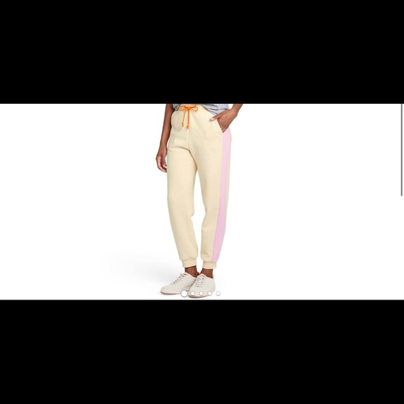 SALE! New Women's Side Striped Jogger Pants - Picture 1 of 2